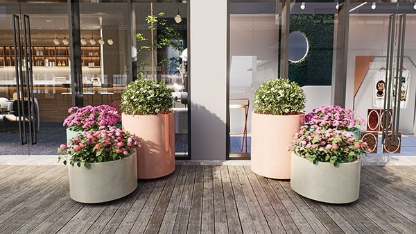 户外花箱绿植如何搭配?