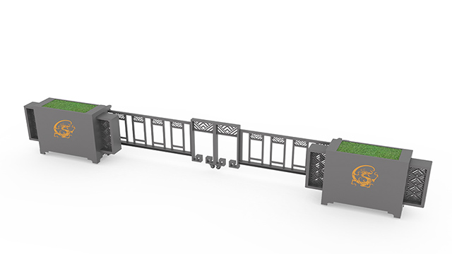 百世千秋护栏花箱