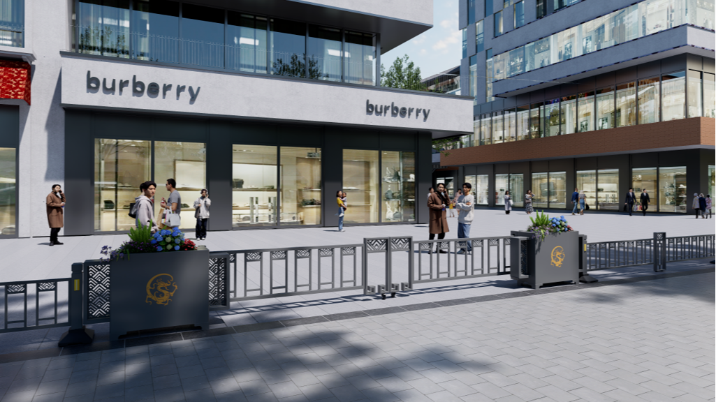 把护栏做成“会呼吸的绿墙”，城市开始流行“轻硬装”