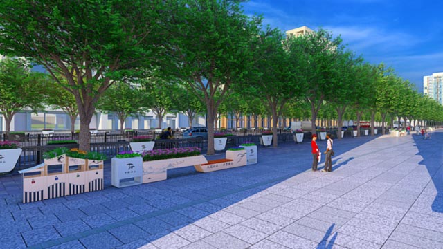 可以给人民带来幸福感的安全护栏！快来@你的城市，给道路换上新的家具吧！