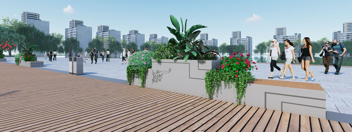 国泰民安组合花箱