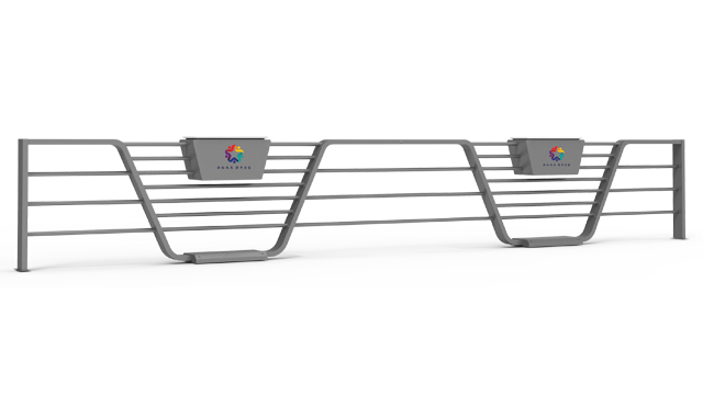 千帆竞发花箱护栏