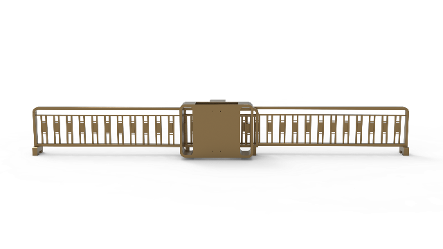 双侧推拉移动花箱护栏【欣欣向荣版】