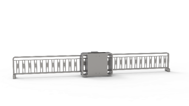 双侧推拉移动花箱护栏【欣欣向荣版】