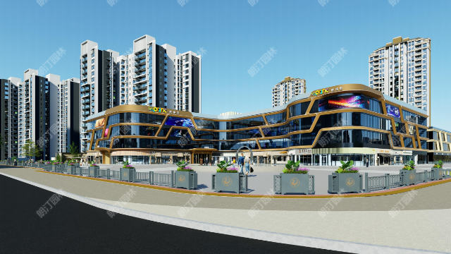 拒绝 “功能性丑感”！朗汀百世芳华定制花箱护栏，适配商业广场全风格